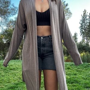 Elegant Brown Women's Sweater